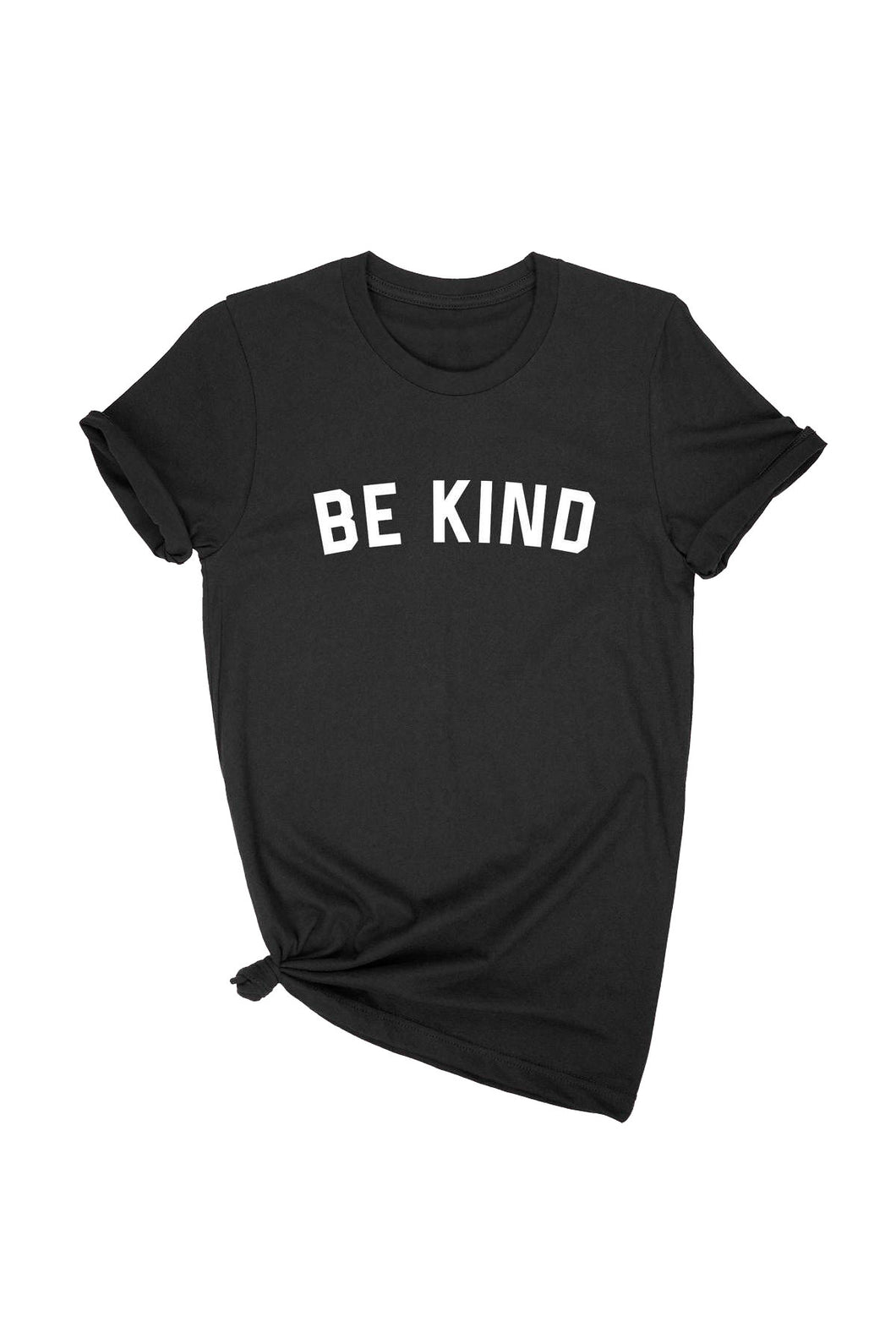 BE KIND GRAPHIC T-SHIRT-BLACK