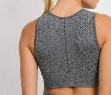 Load image into Gallery viewer, Seamless Hybrid Sports Bra

